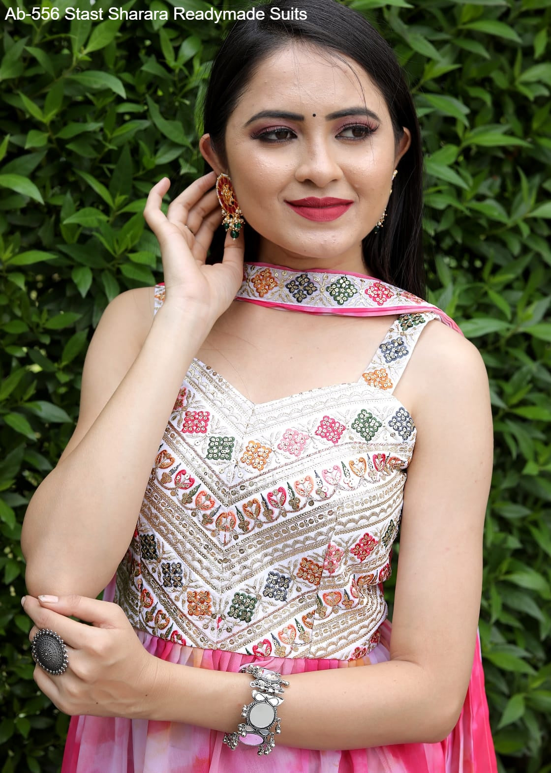 Ab-556 Stast Sharara Readymade Suits