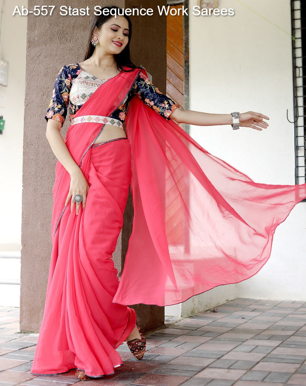 Ab-557 Stast Sequence Work Sarees