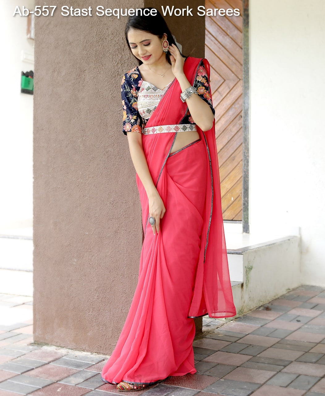 Ab-557 Stast Sequence Work Sarees