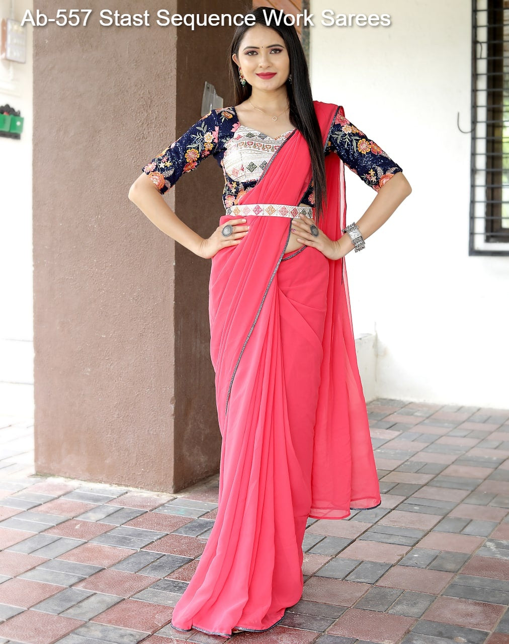 Ab-557 Stast Sequence Work Sarees