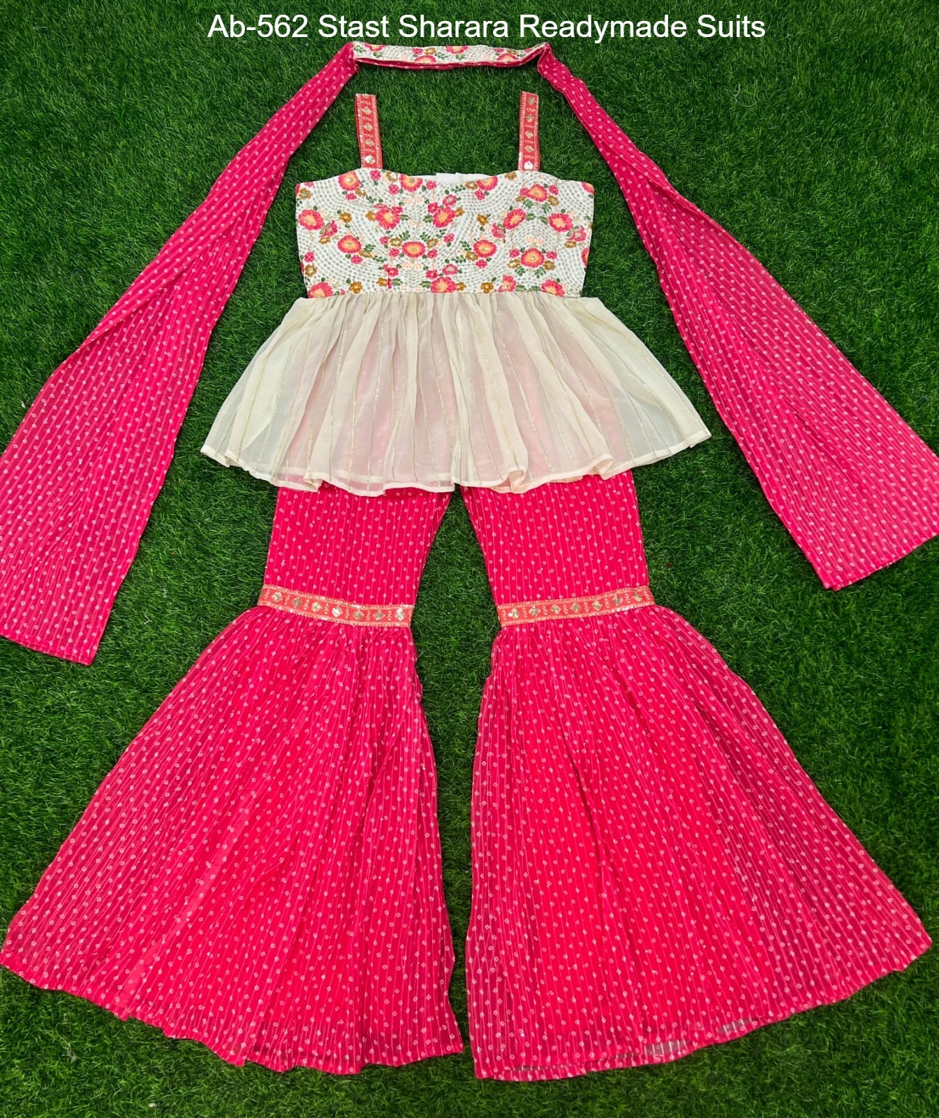 Ab-562 Stast Sharara Readymade Suits