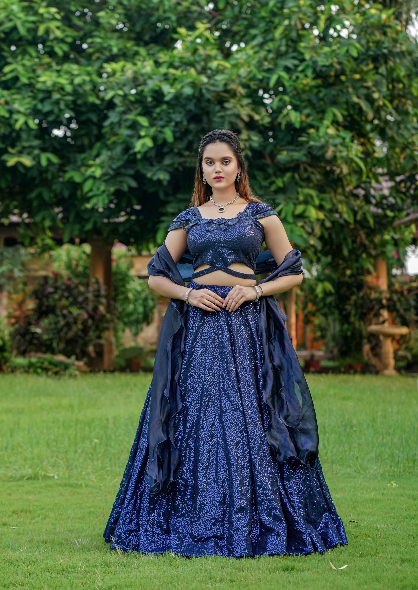 Ab-602 Stast Sequence Work Readymade Lehenga Choli