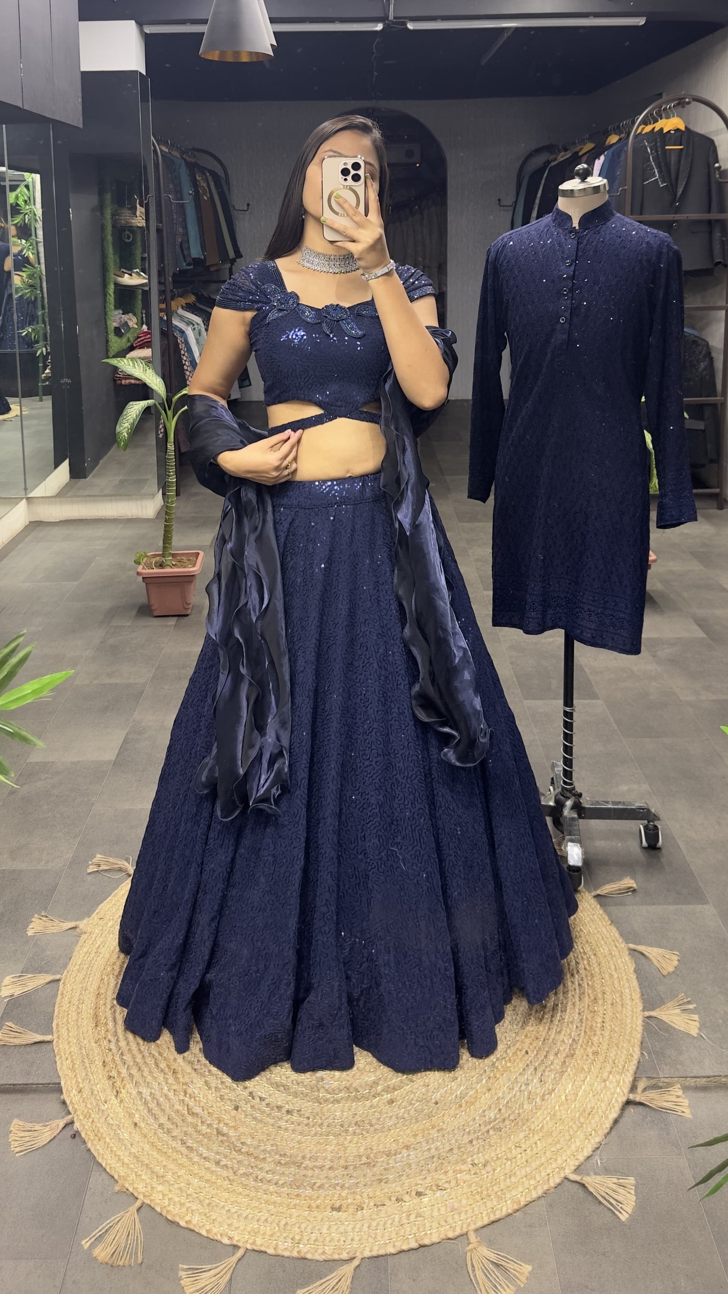 Ab-602 Stast Sequence Work Readymade Lehenga Choli