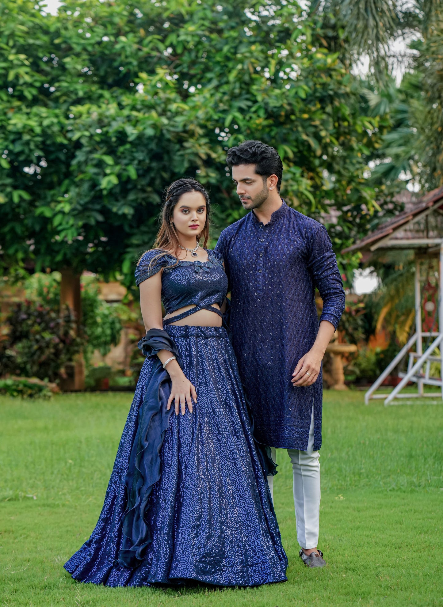 Ab-602 Stast Sequence Work Readymade Lehenga Choli