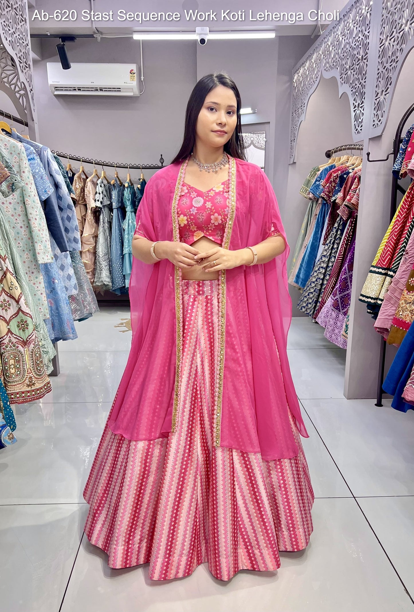 Ab-620    Stast Sequence Work Koti Lehenga Choli