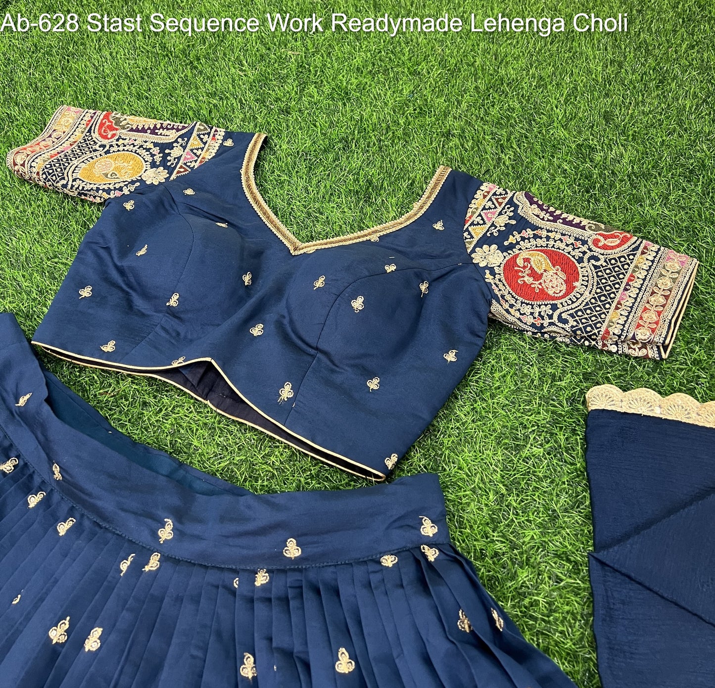 Ab-628 Stast Sequence Work Readymade Lehenga Choli
