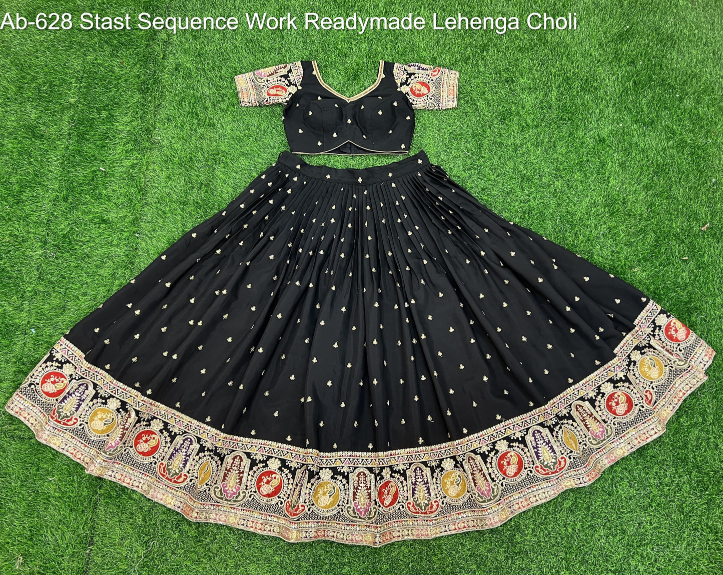 Ab-628 Stast Sequence Work Readymade Lehenga Choli