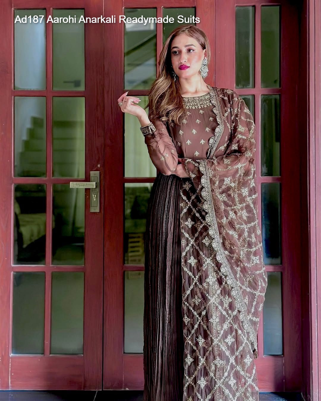 Ad187 Aarohi Anarkali Readymade Suits