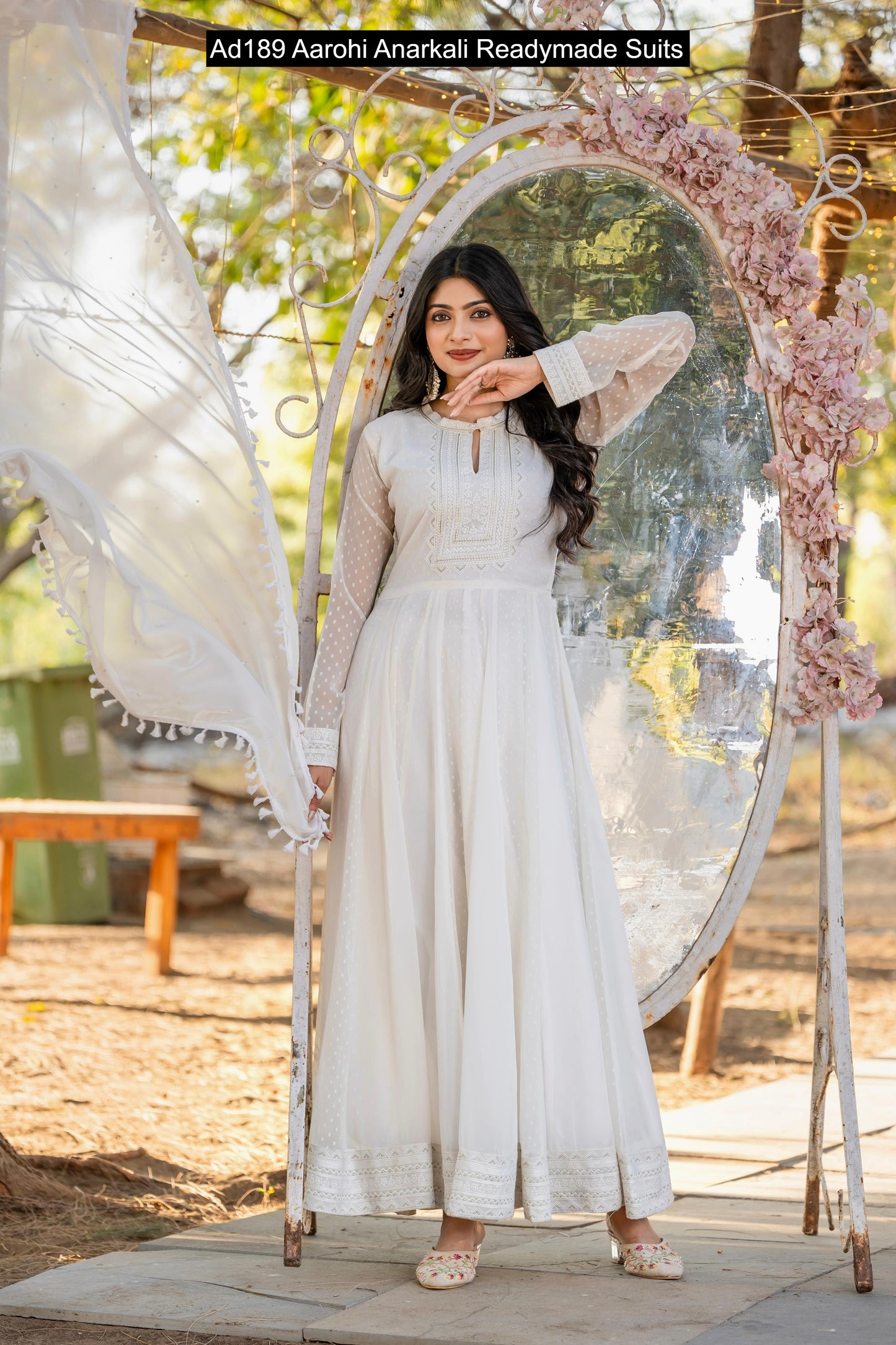 Ad189 Aarohi Anarkali Readymade Suits