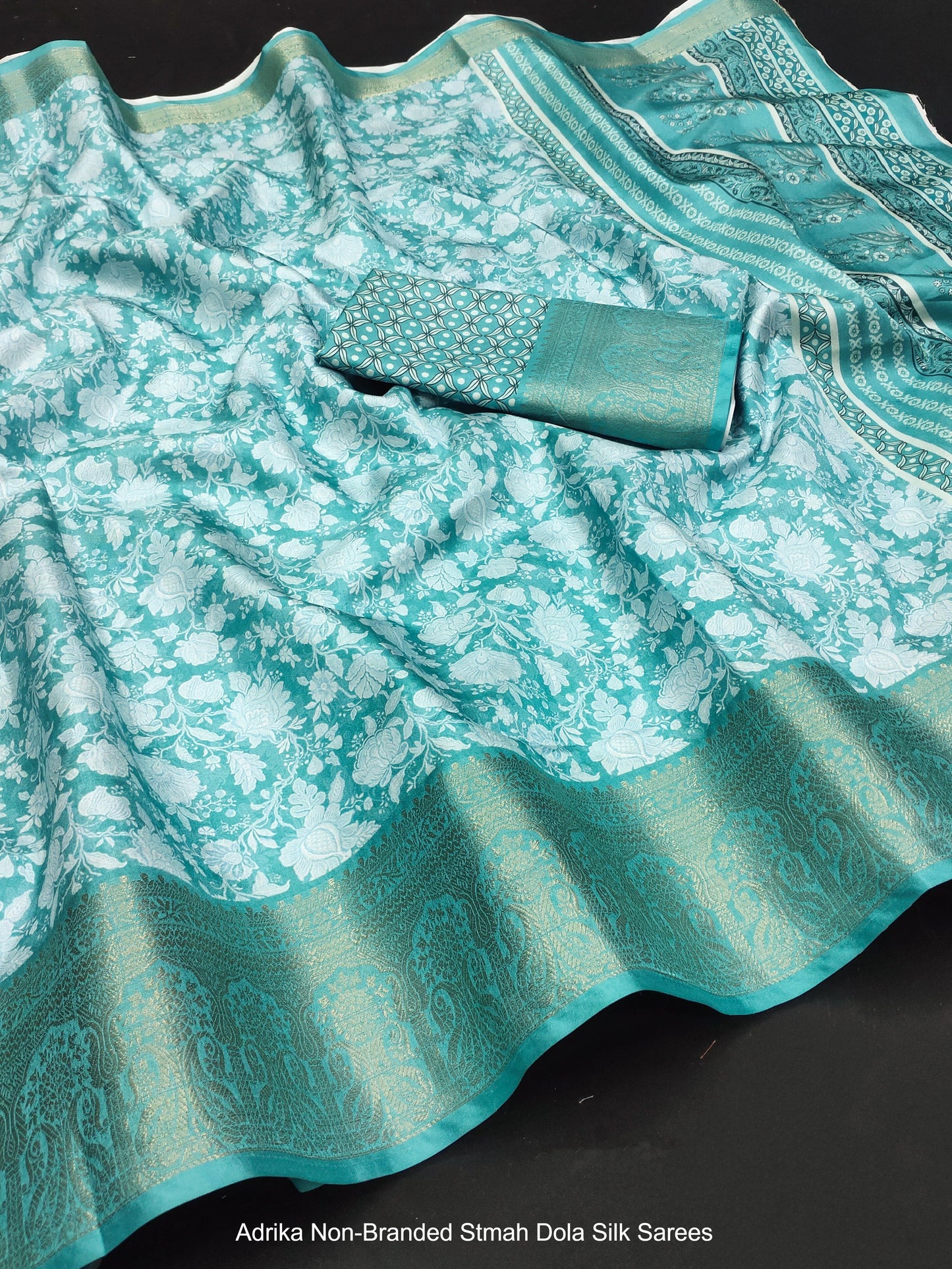 Adrika Non-Branded Stmah Dola Silk Sarees