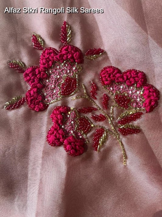 Alfaz Stkri Rangoli Silk Sarees