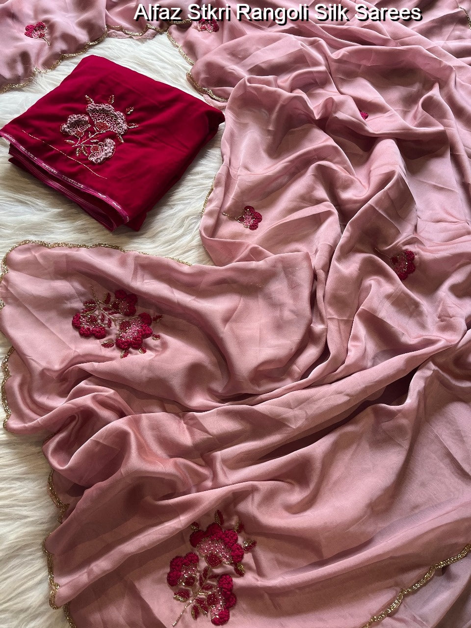 Alfaz Stkri Rangoli Silk Sarees