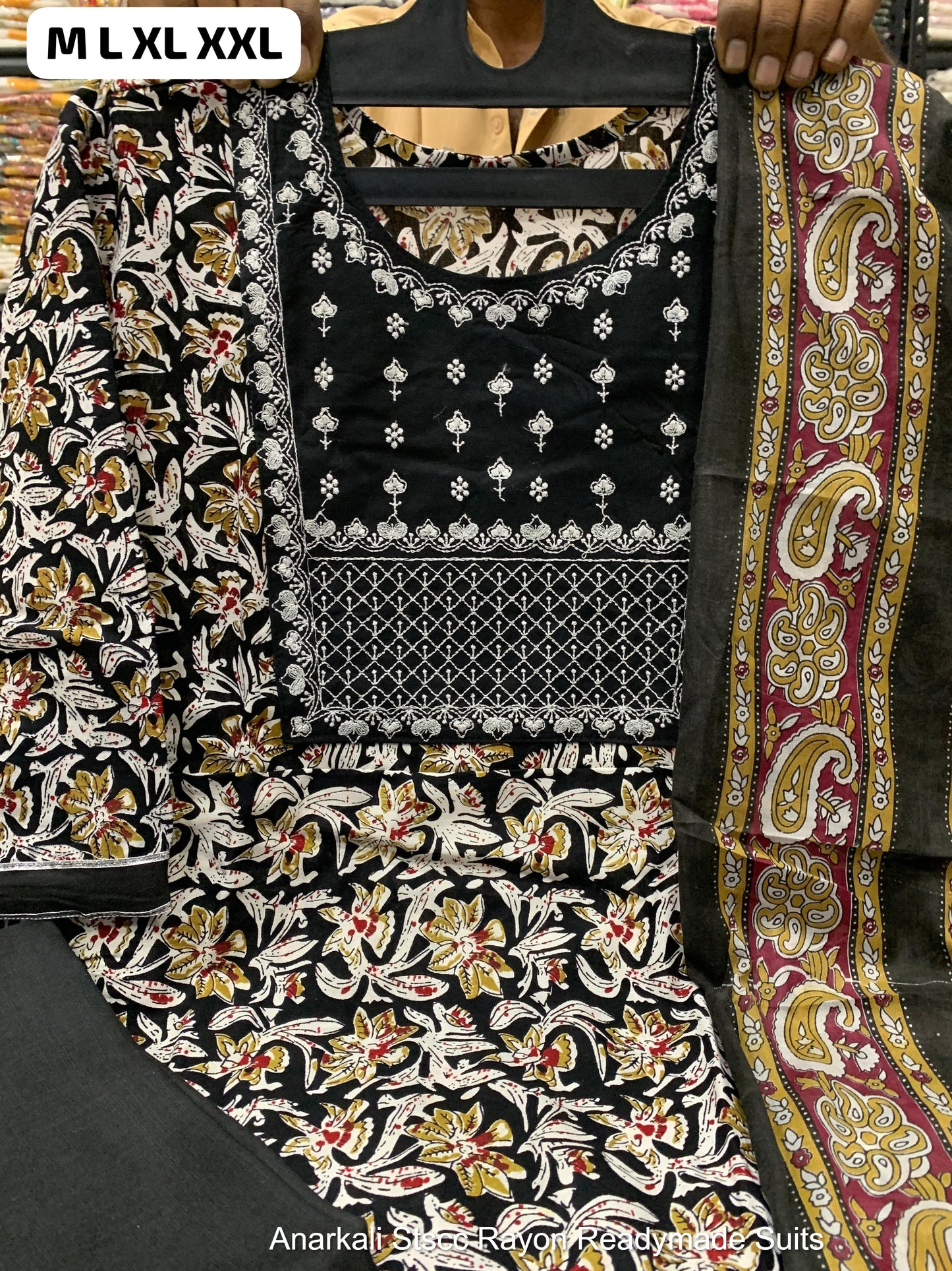 Anarkali Stscc Rayon Readymade Suits