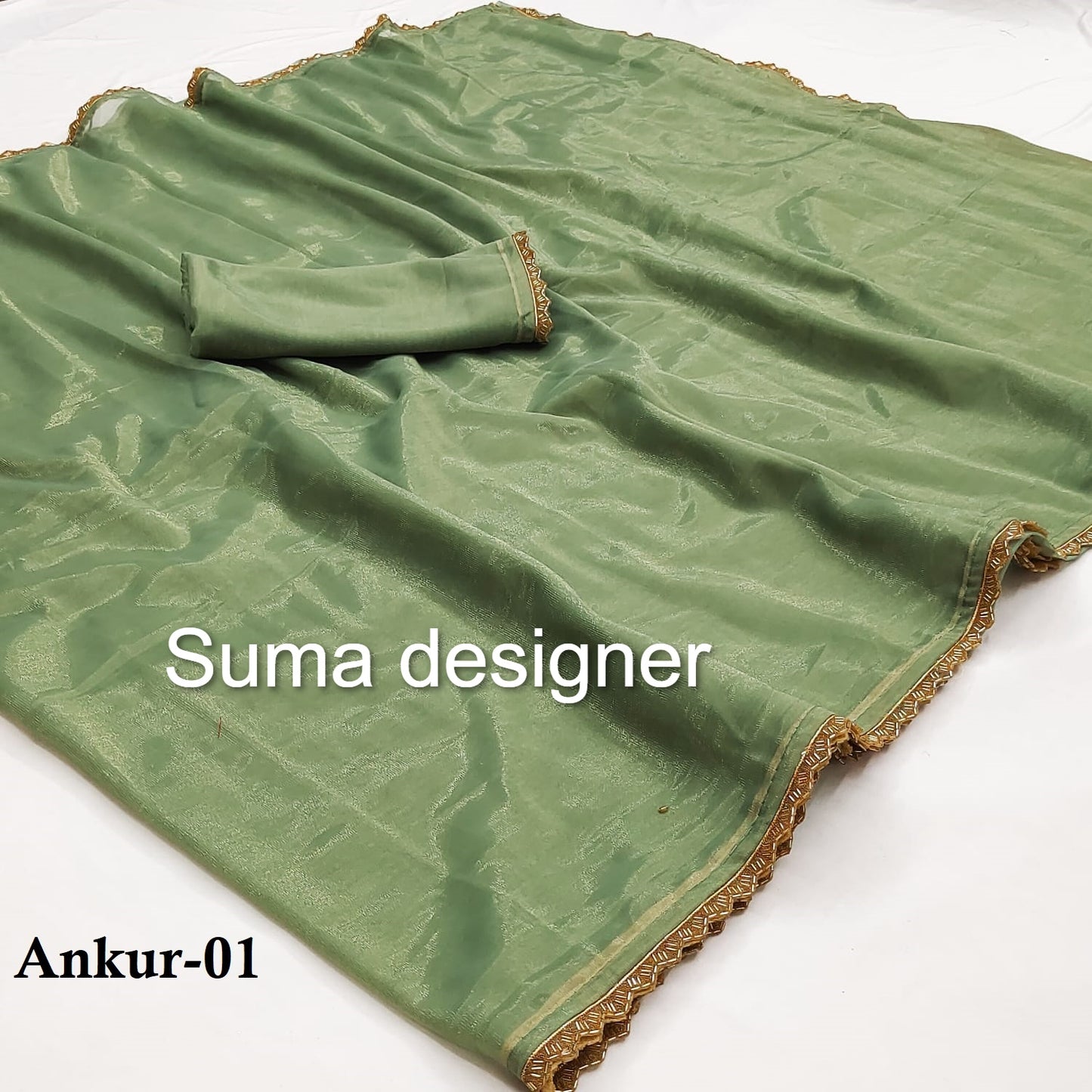 Ankur-01 Suma Designer Twill Net Sarees