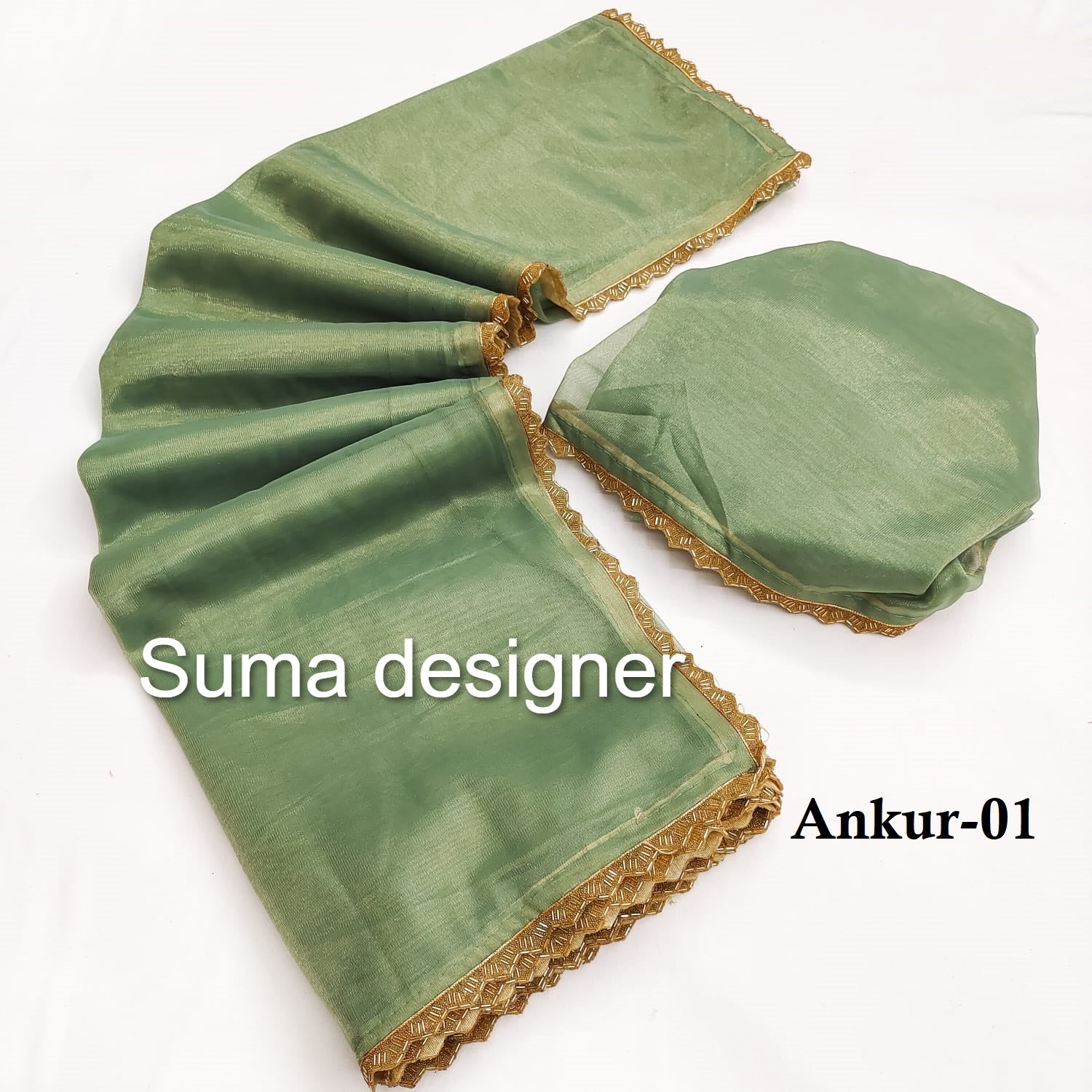 Ankur-01 Suma Designer Twill Net Sarees