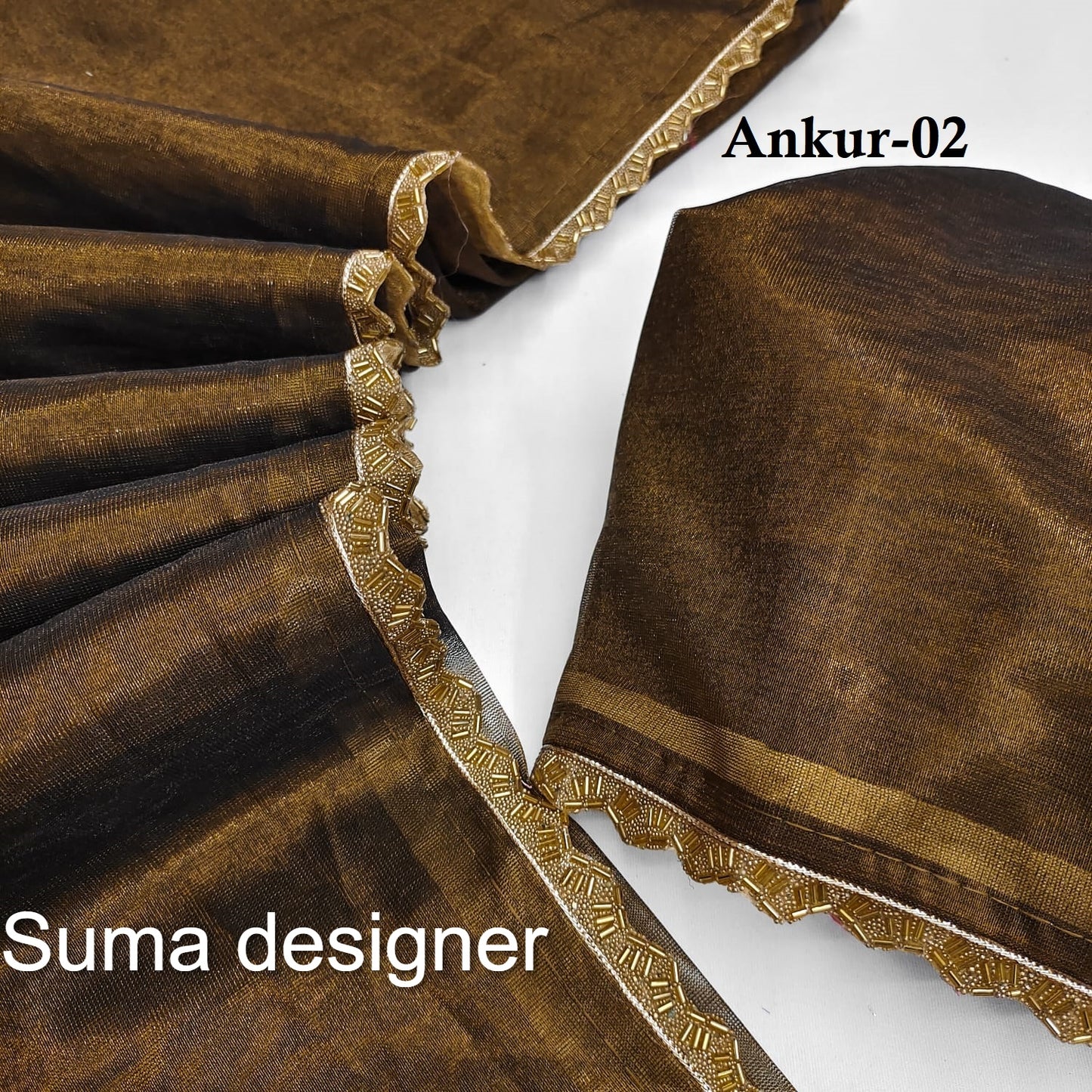 Ankur-02 Suma Designer Twill Net Sarees