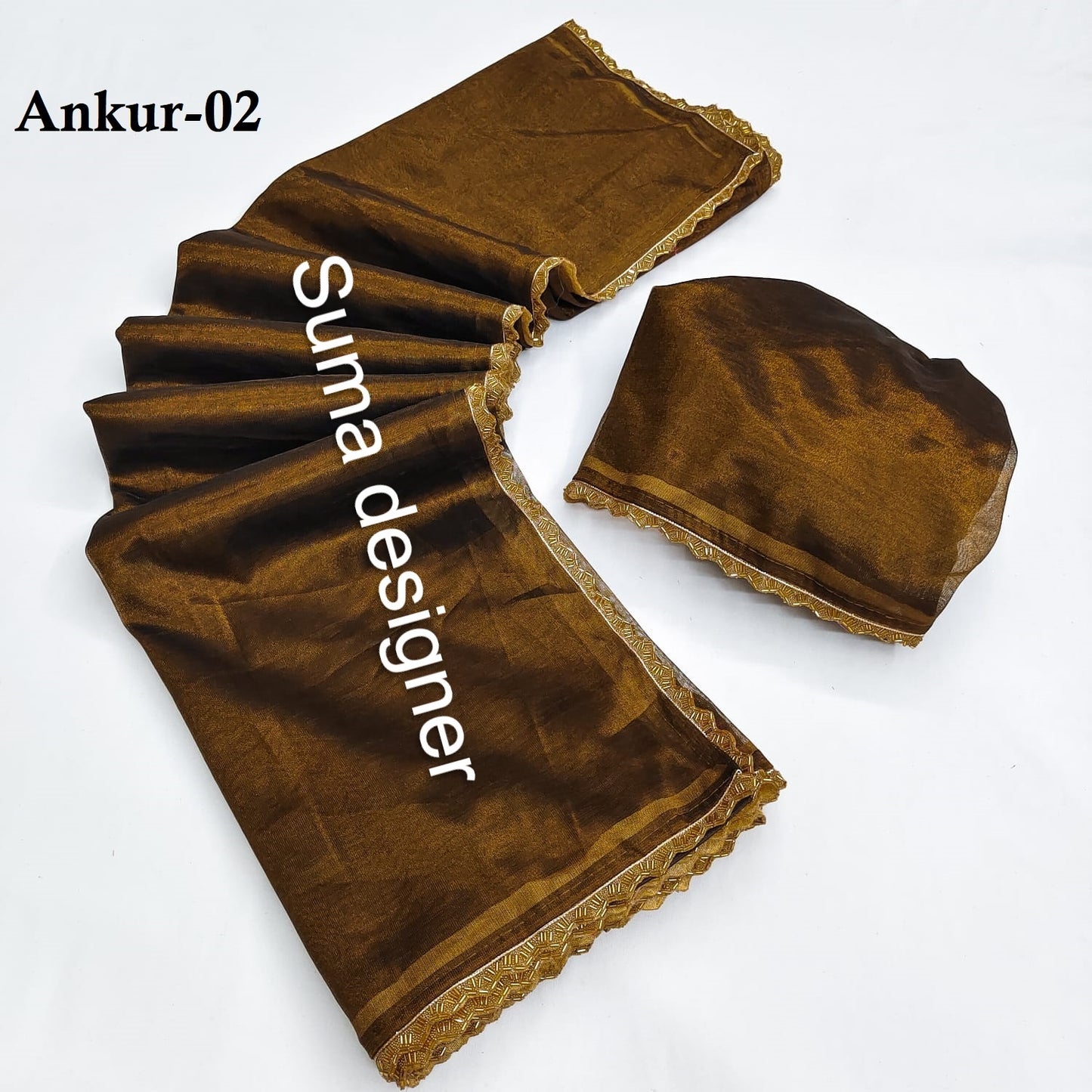 Ankur-02 Suma Designer Twill Net Sarees