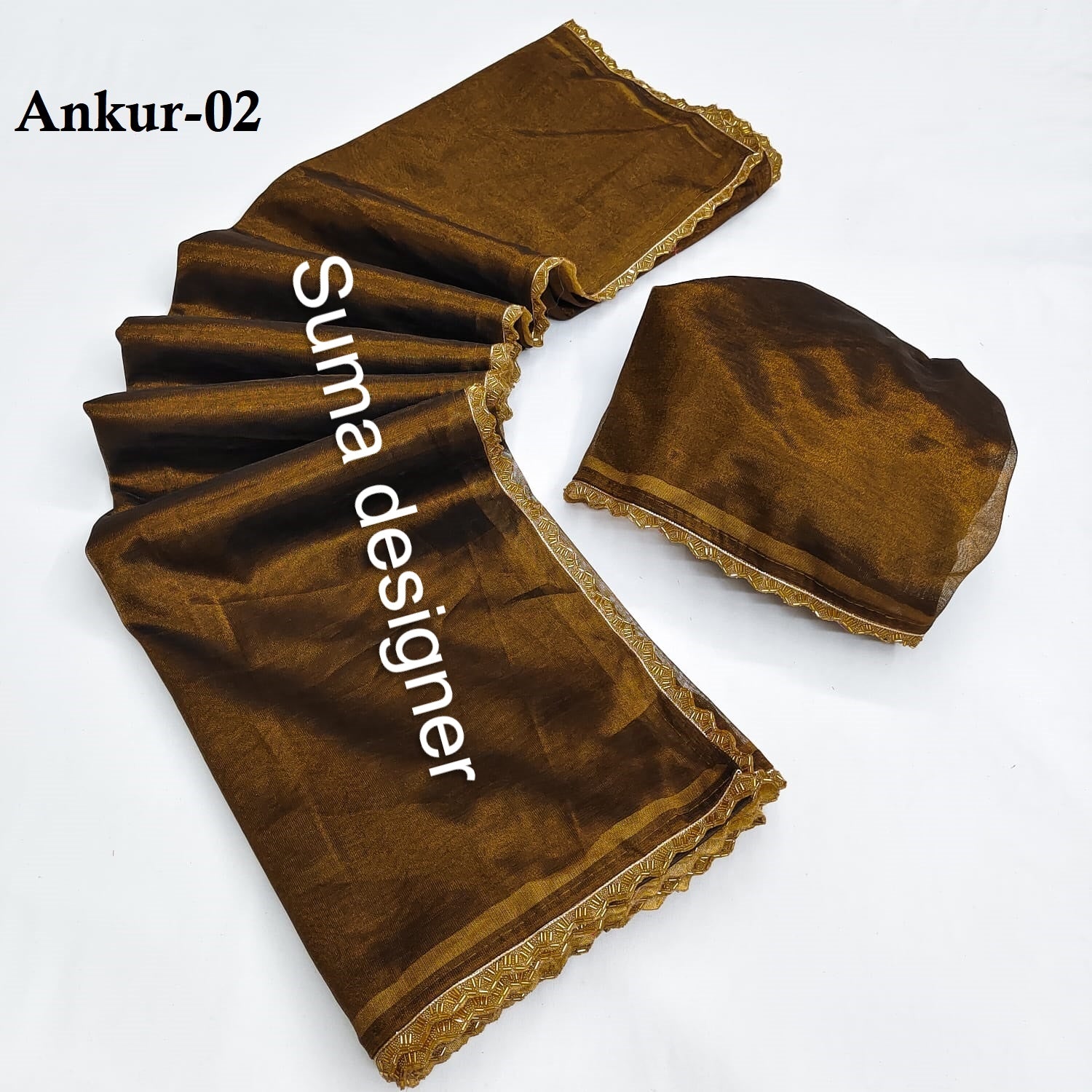 Ankur-02 Suma Designer Twill Net Sarees