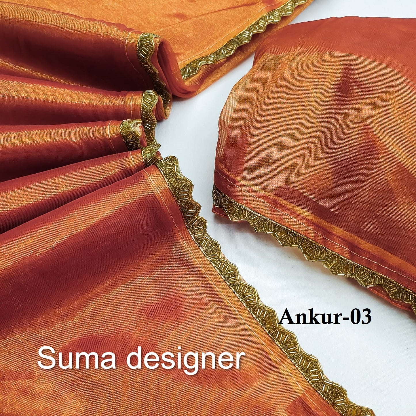 Ankur-03 Suma Designer Twill Net Sarees
