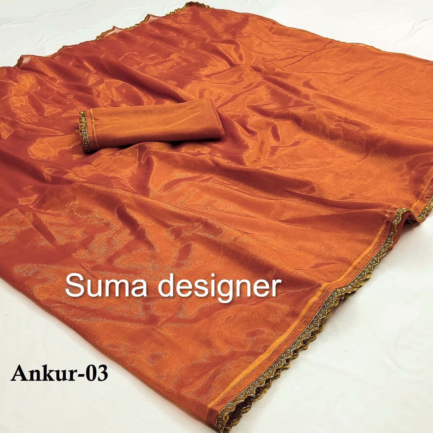 Ankur-03 Suma Designer Twill Net Sarees