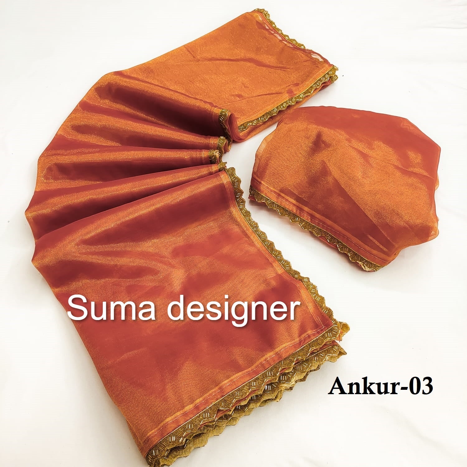 Ankur-03 Suma Designer Twill Net Sarees