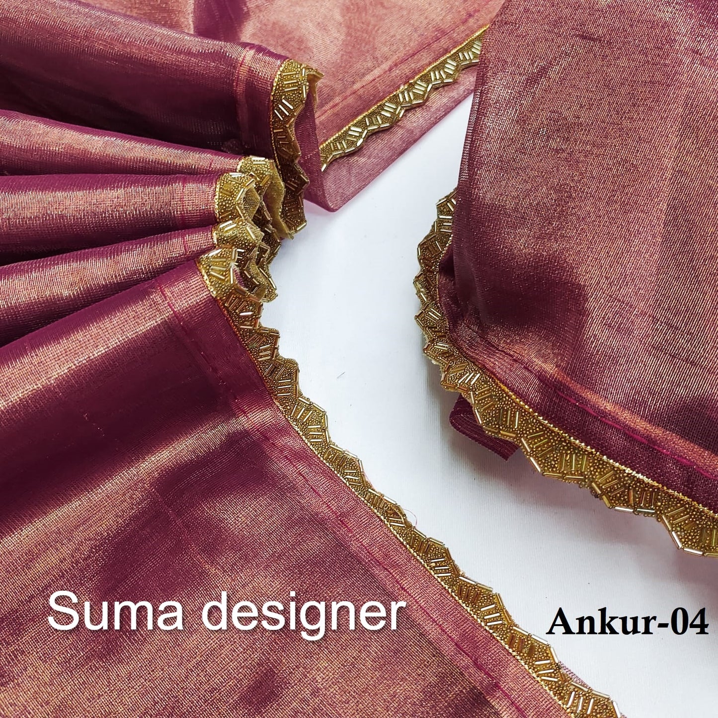 Ankur-04 Suma Designer Twill Net Sarees