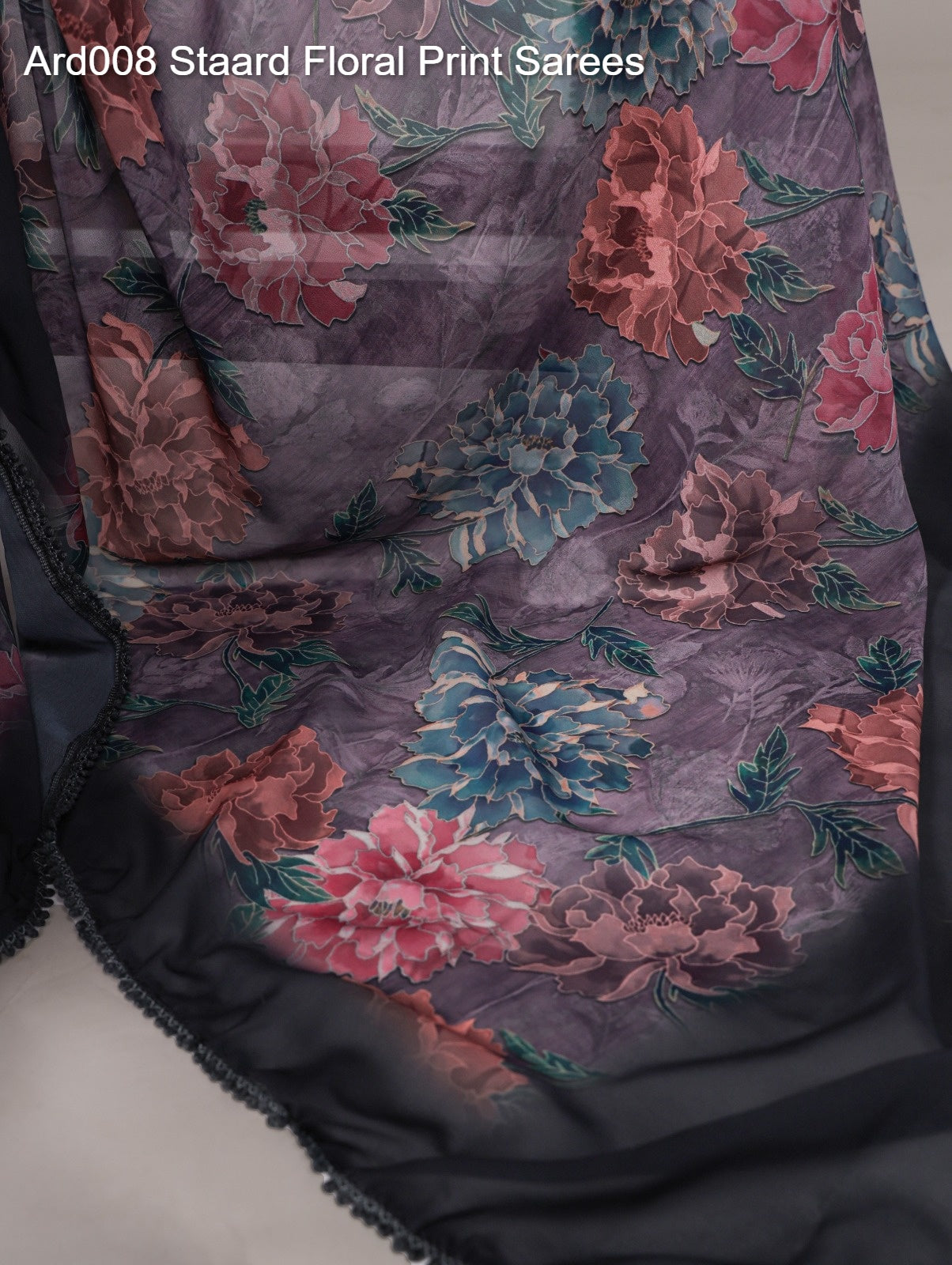 Ard008 Staard Floral Print Sarees