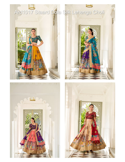 Ard1017 Staard Dola Silk Lehenga Choli
