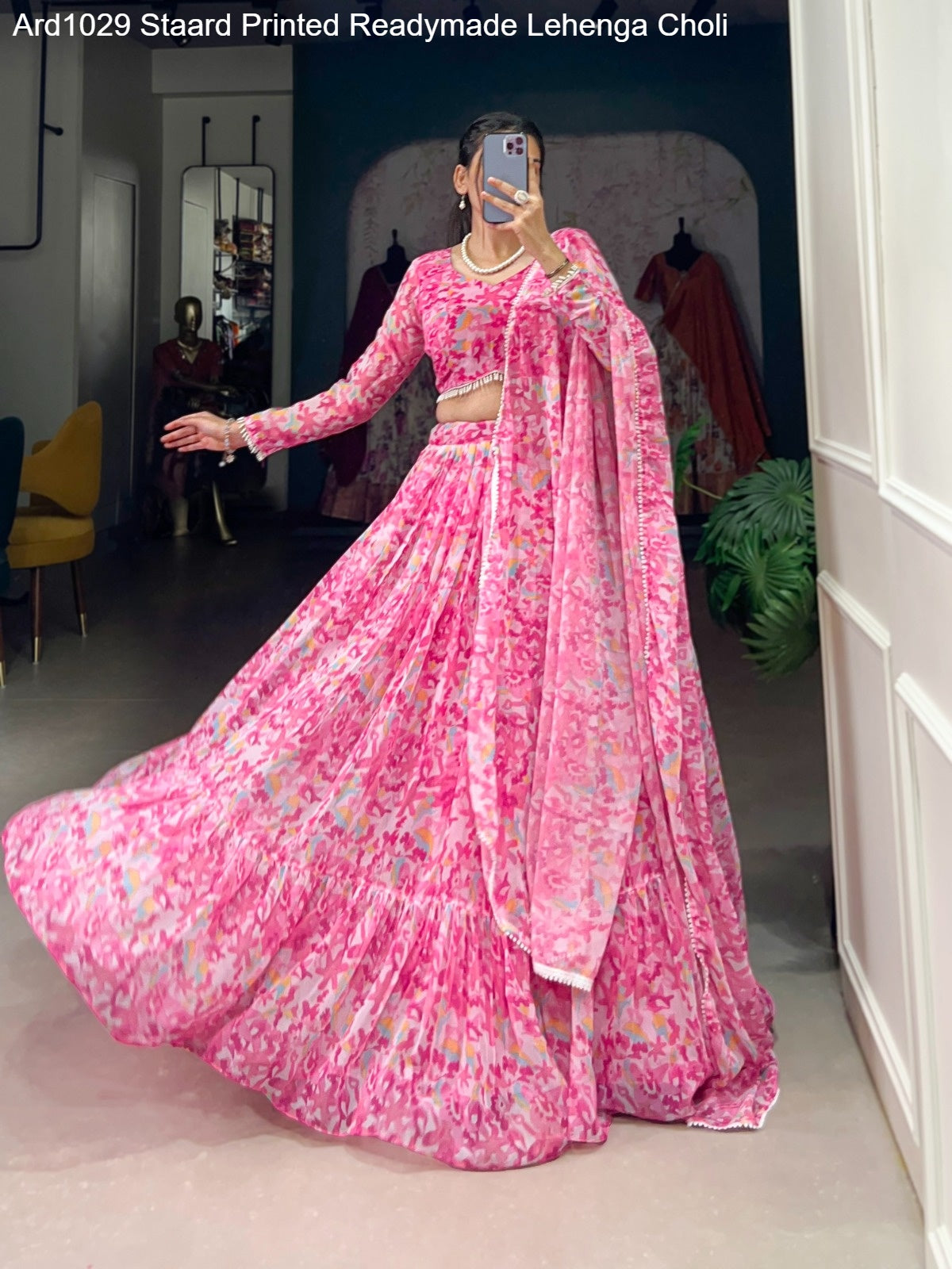 Ard1029 Staard Printed Readymade Lehenga Choli