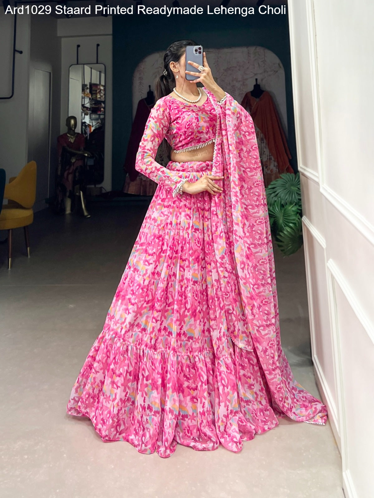 Ard1029 Staard Printed Readymade Lehenga Choli