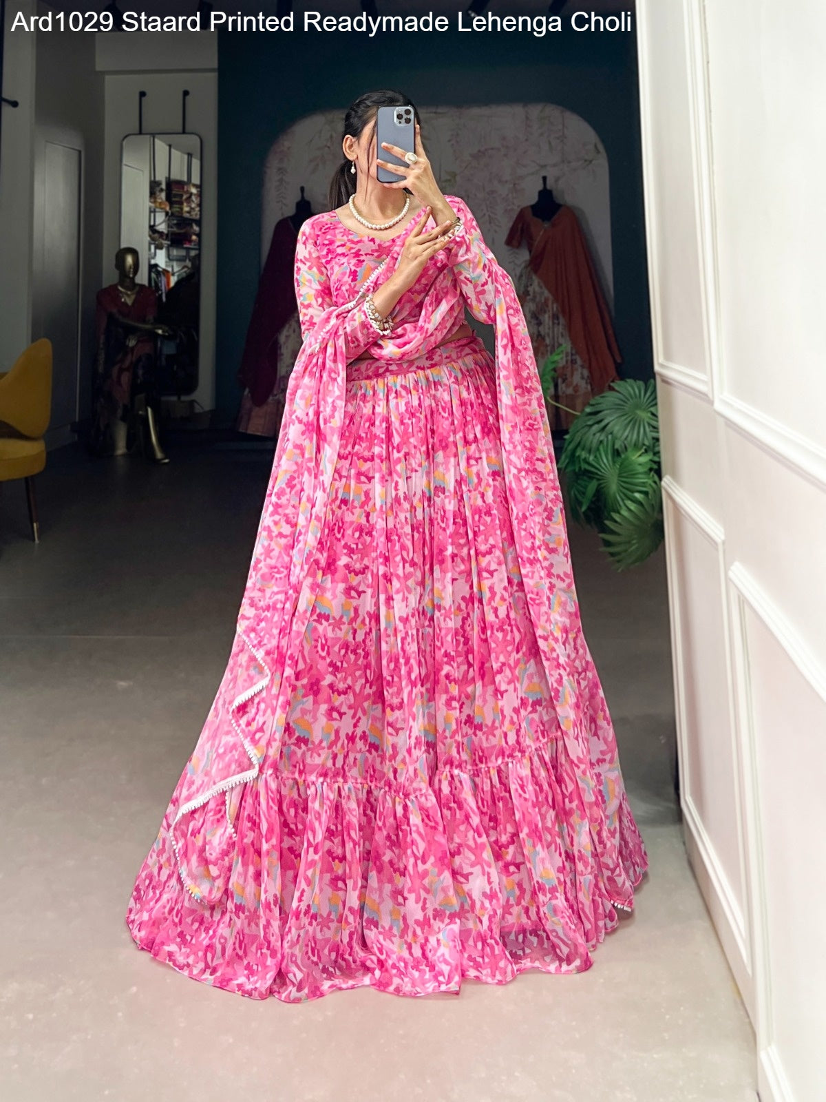 Ard1029 Staard Printed Readymade Lehenga Choli