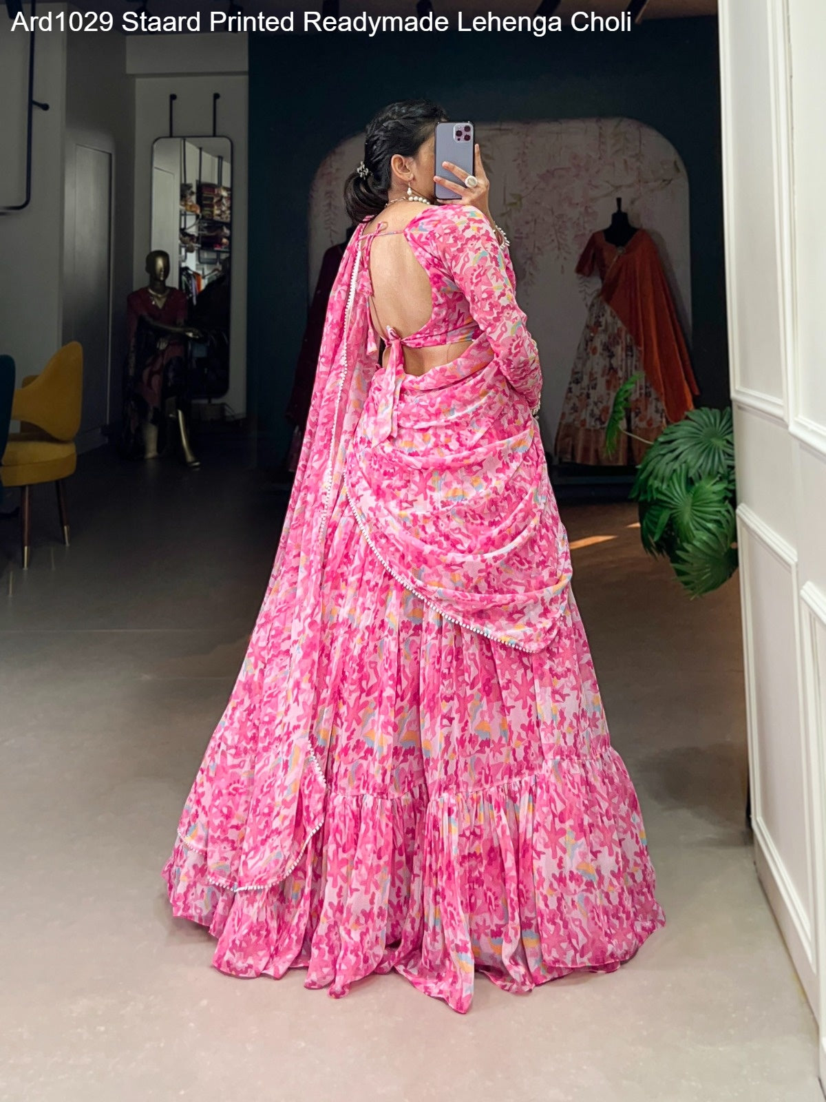 Ard1029 Staard Printed Readymade Lehenga Choli