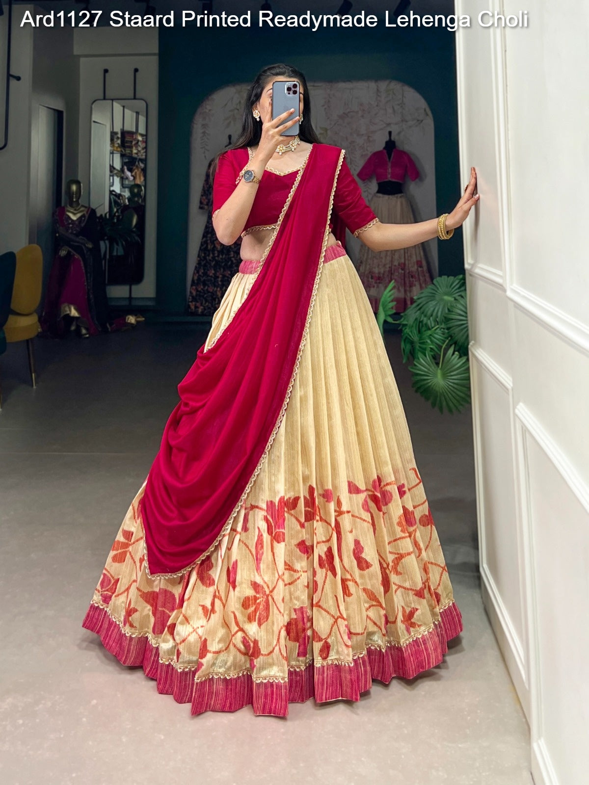 Ard1127 Staard Printed Readymade Lehenga Choli