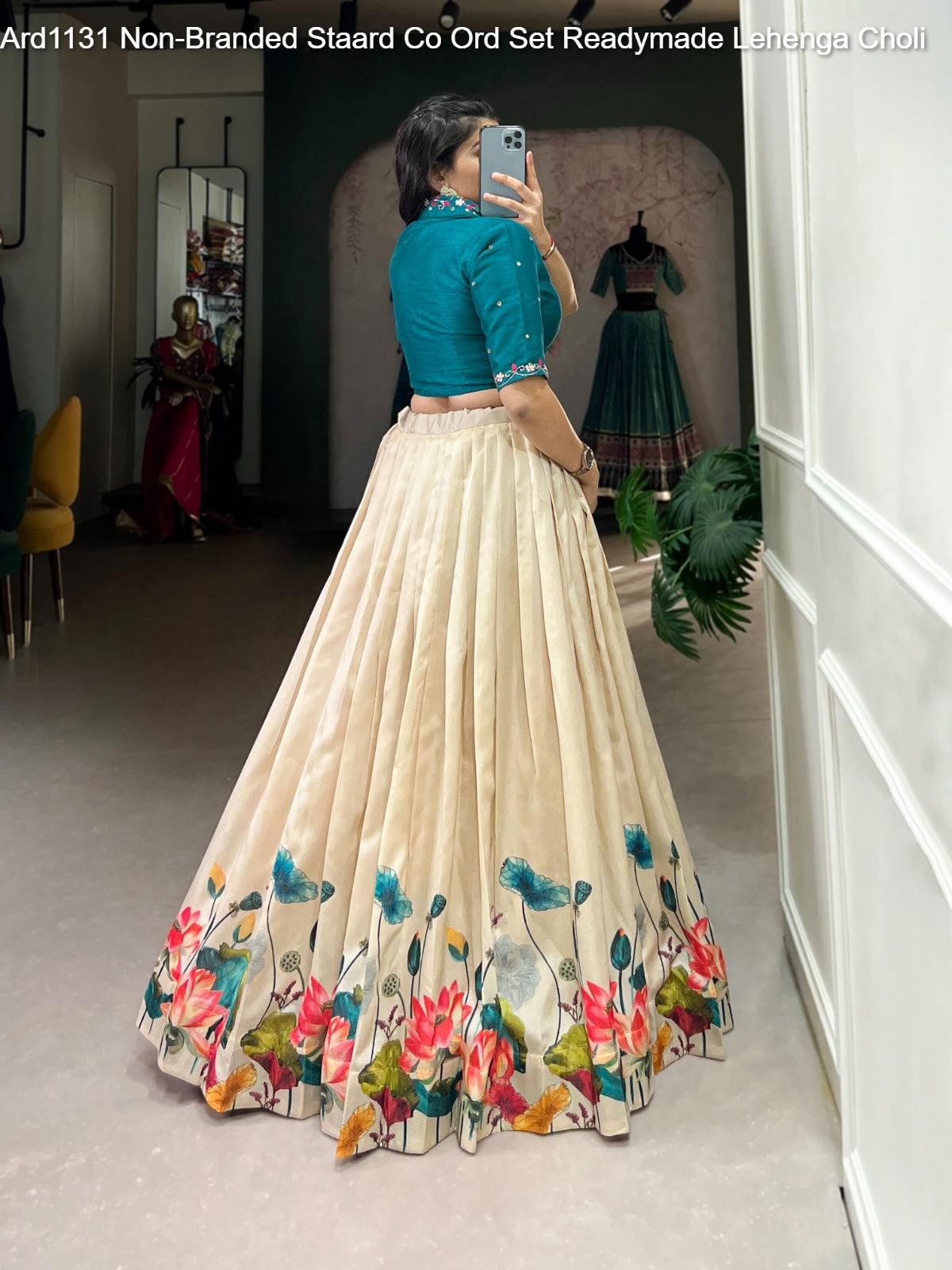 Ard1131 Non-Branded Staard Co Ord Set Readymade Lehenga Choli