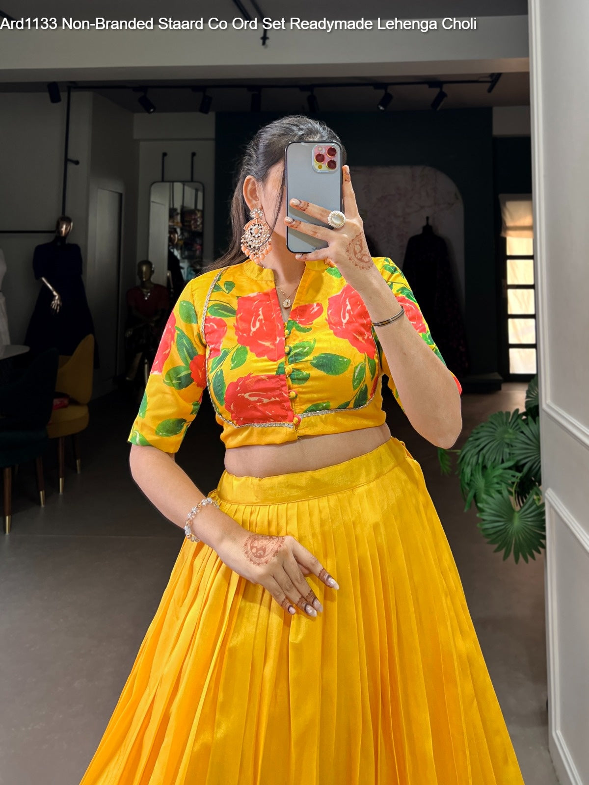 Ard1133 Non-Branded Staard Co Ord Set Readymade Lehenga Choli