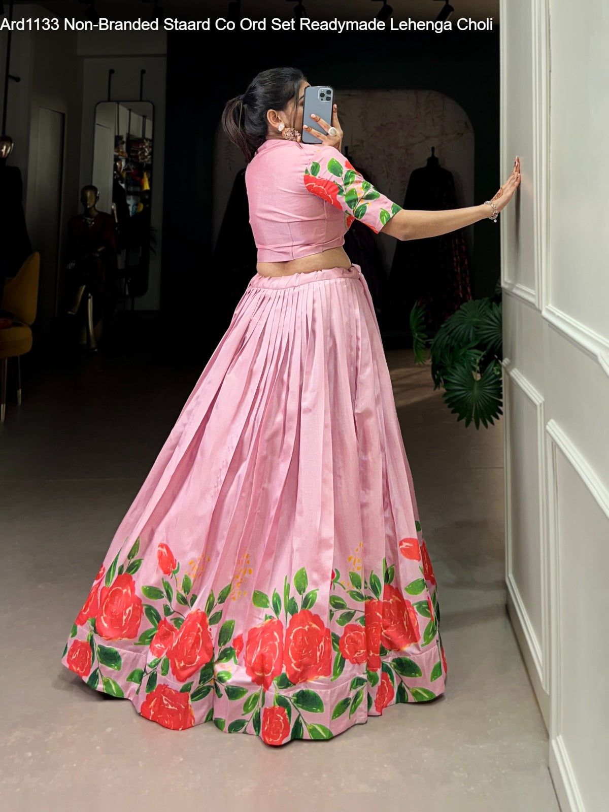Ard1133 Non-Branded Staard Co Ord Set Readymade Lehenga Choli