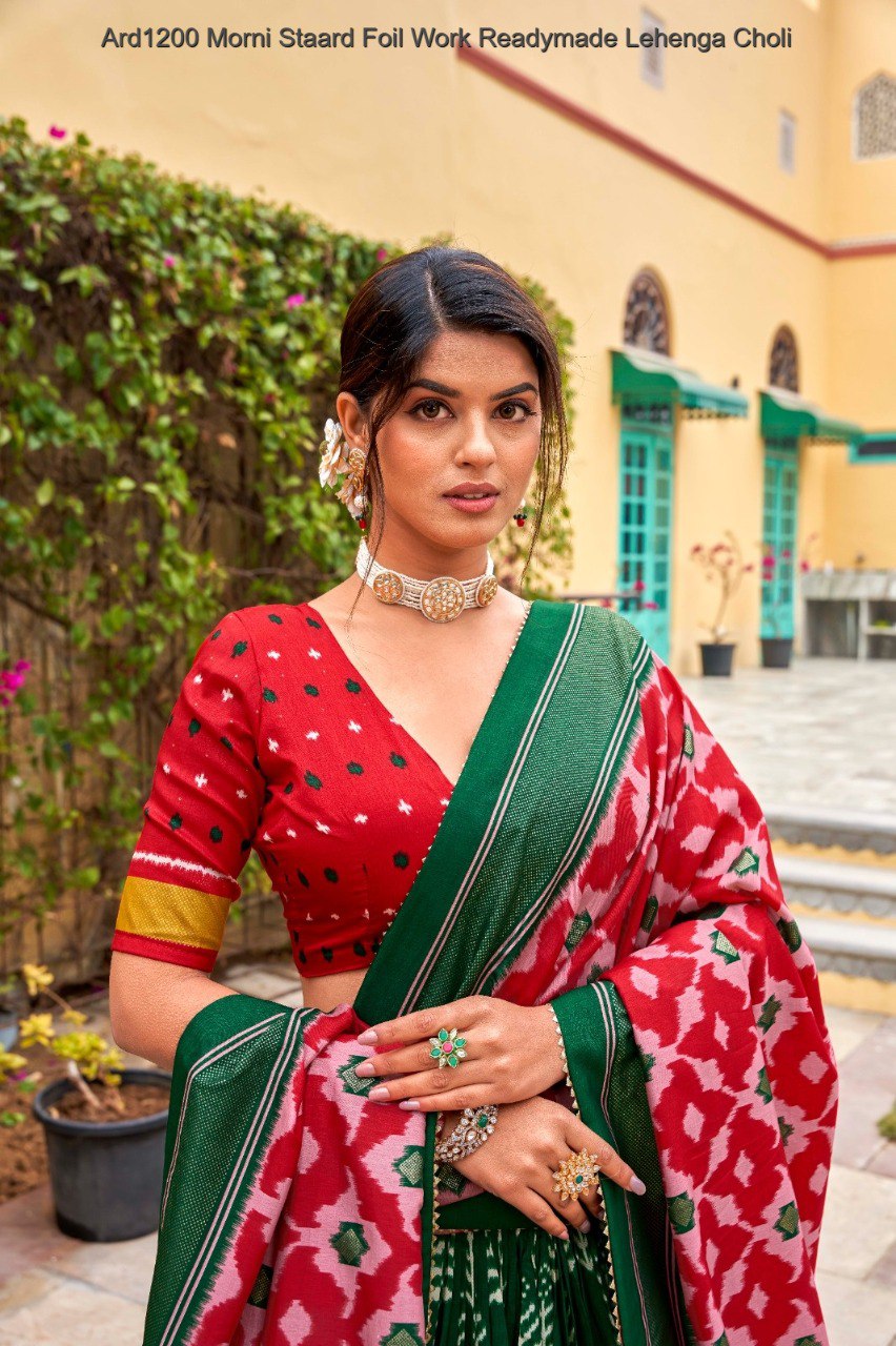 Ard1200 Morni Staard Foil Work Readymade Lehenga Choli