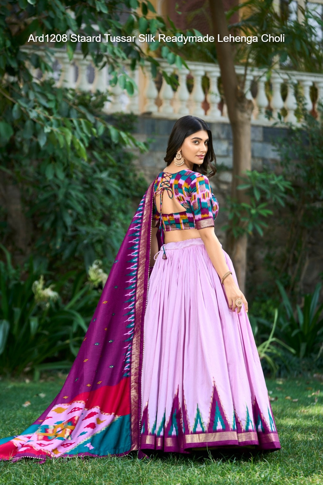 Ard1208 Staard Tussar Silk Readymade Lehenga Choli
