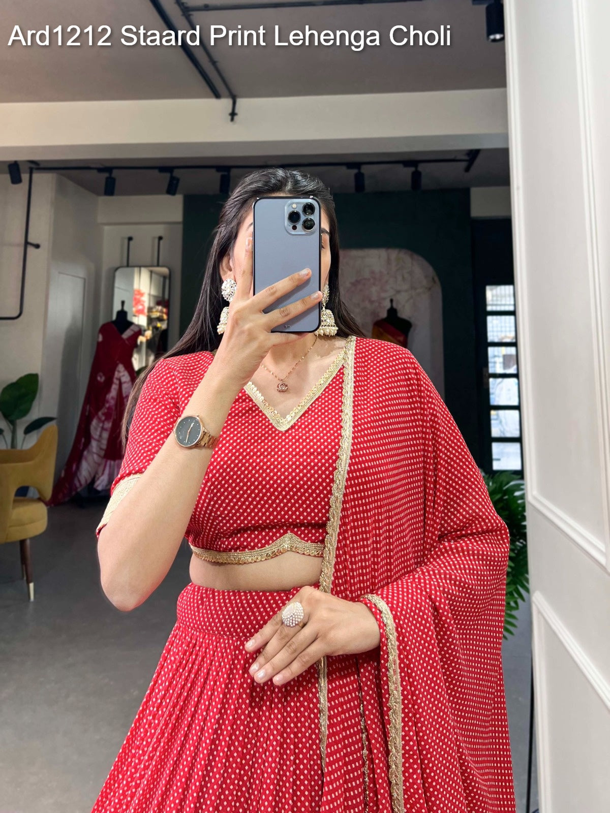 Ard1212 Staard Print Lehenga Choli