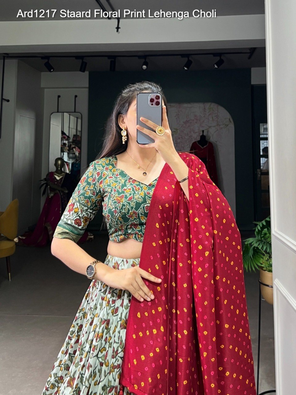 Ard1217 Staard Floral Print Lehenga Choli