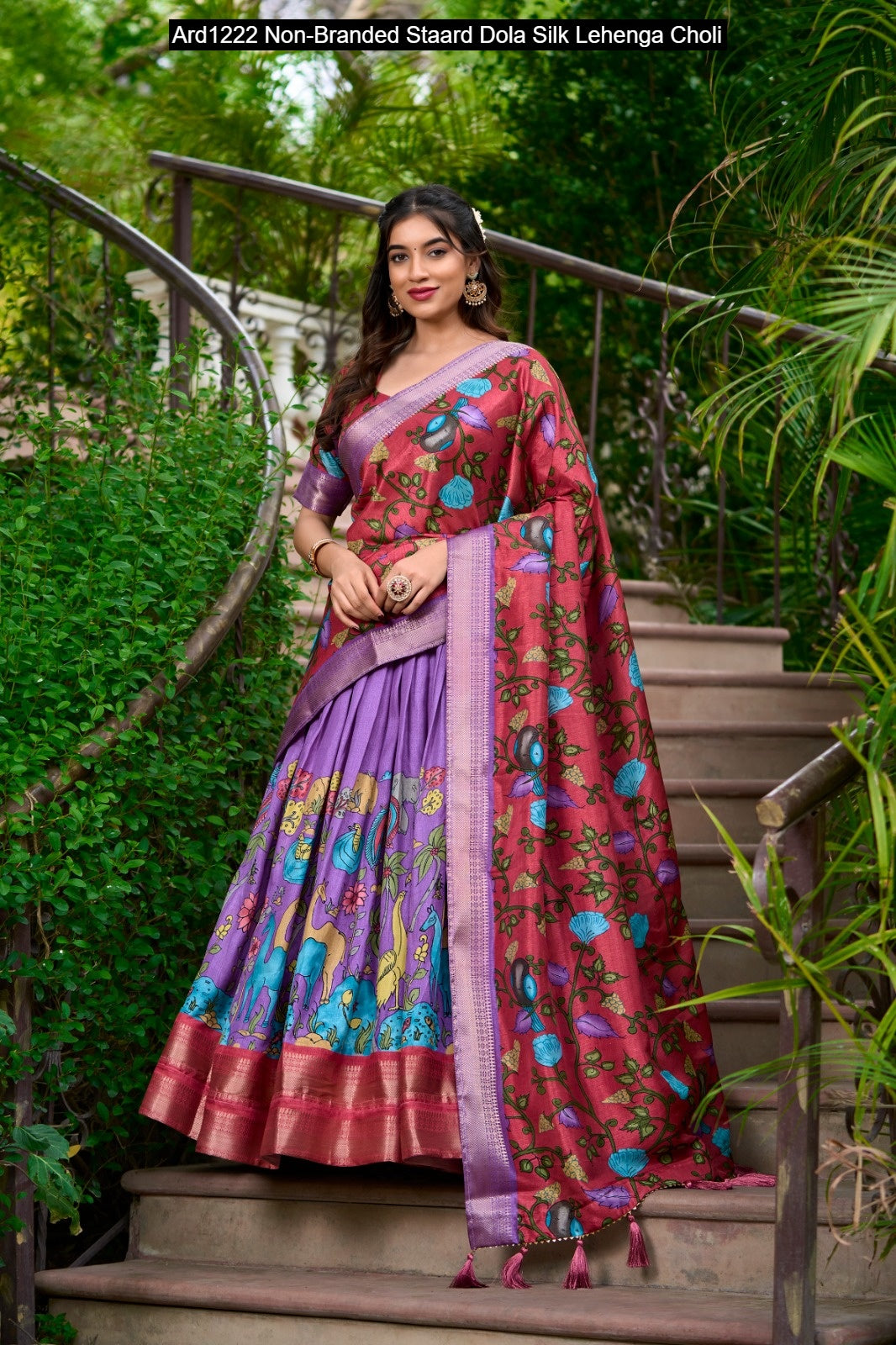 Ard1222 Non-Branded Staard Dola Silk Lehenga Choli