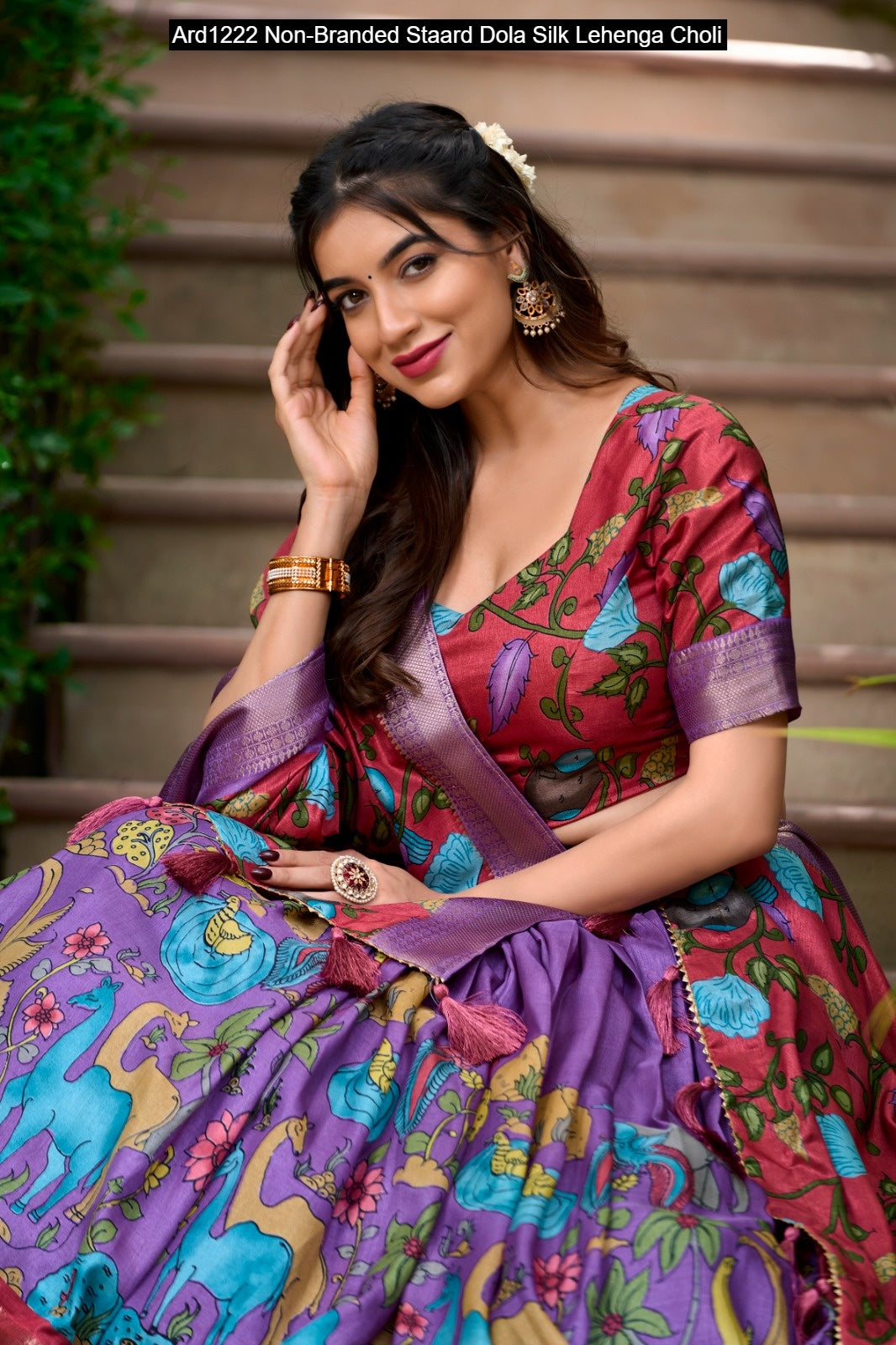 Ard1222 Non-Branded Staard Dola Silk Lehenga Choli