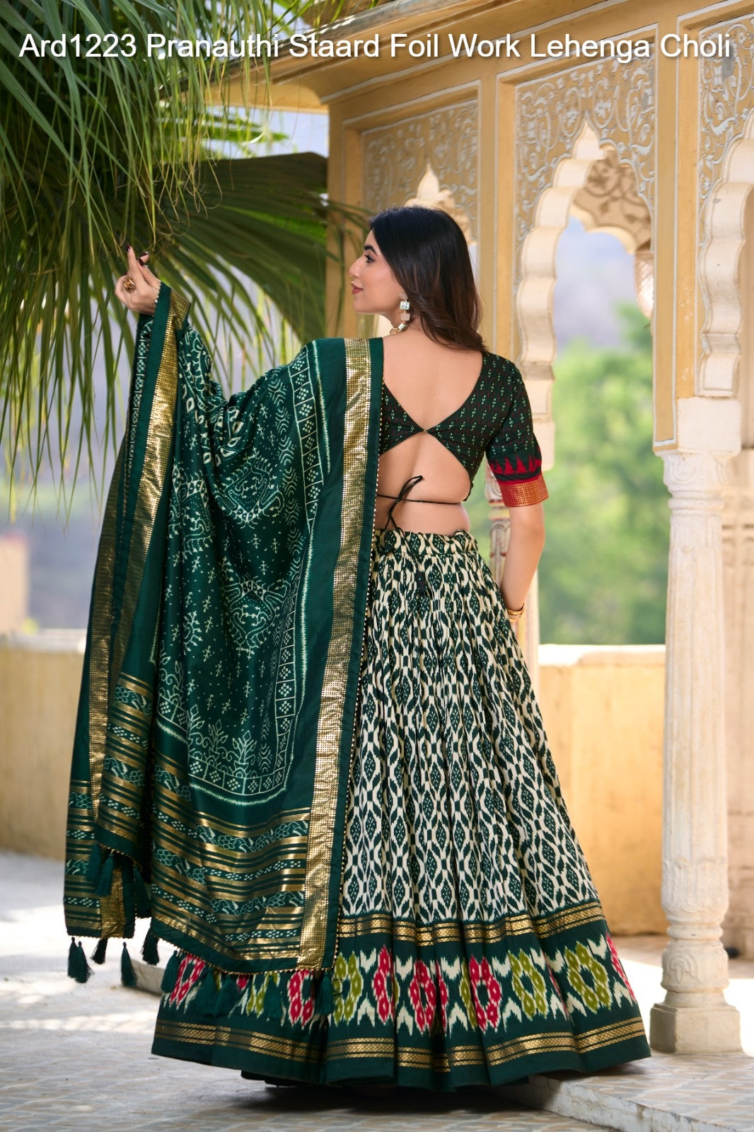 Ard1223 Pranauthi Staard Foil Work Lehenga Choli