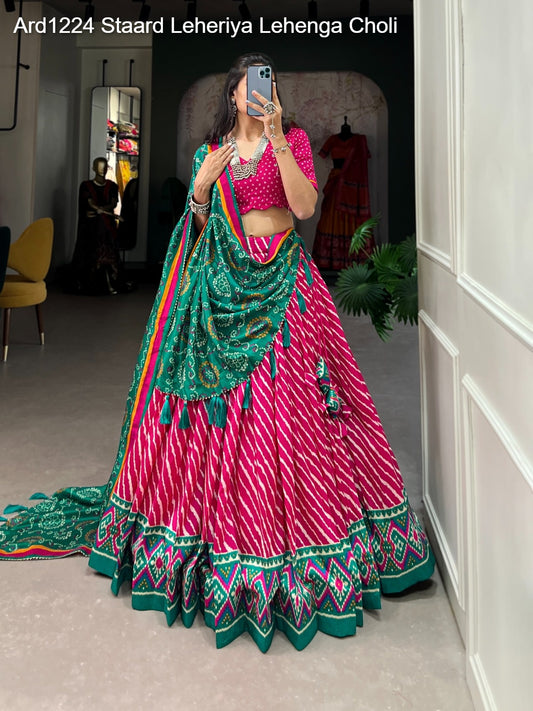 Ard1224 Staard Leheriya Lehenga Choli