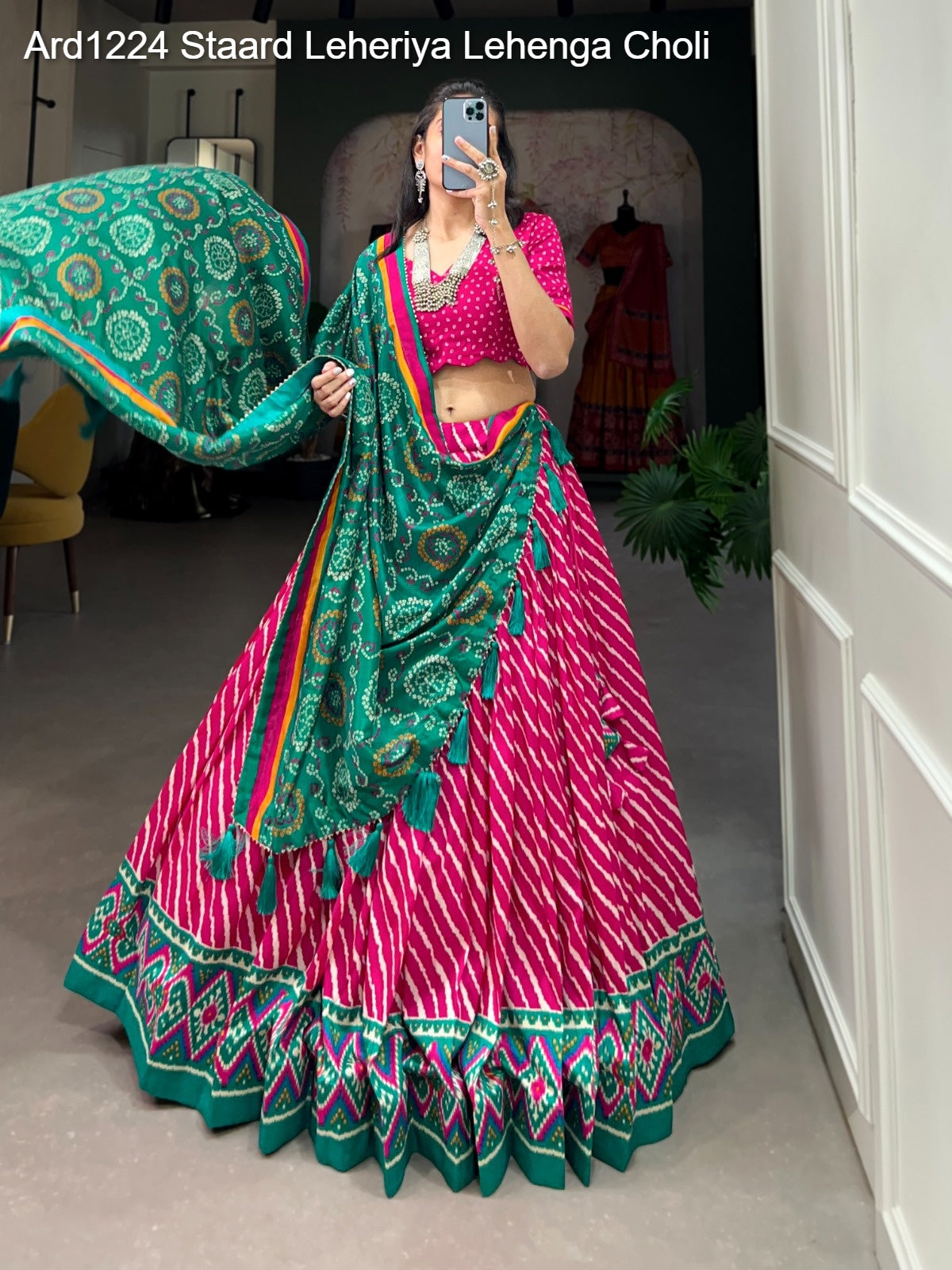 Ard1224 Staard Leheriya Lehenga Choli