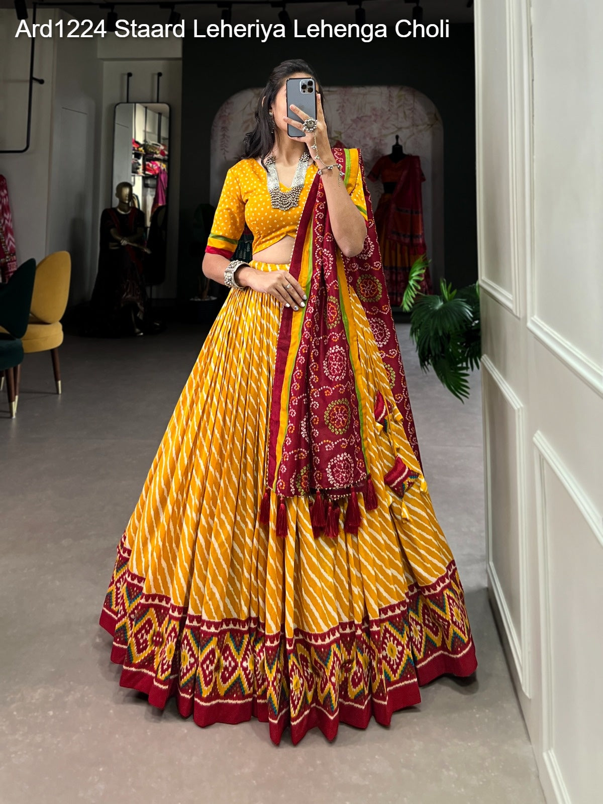 Ard1224 Staard Leheriya Lehenga Choli