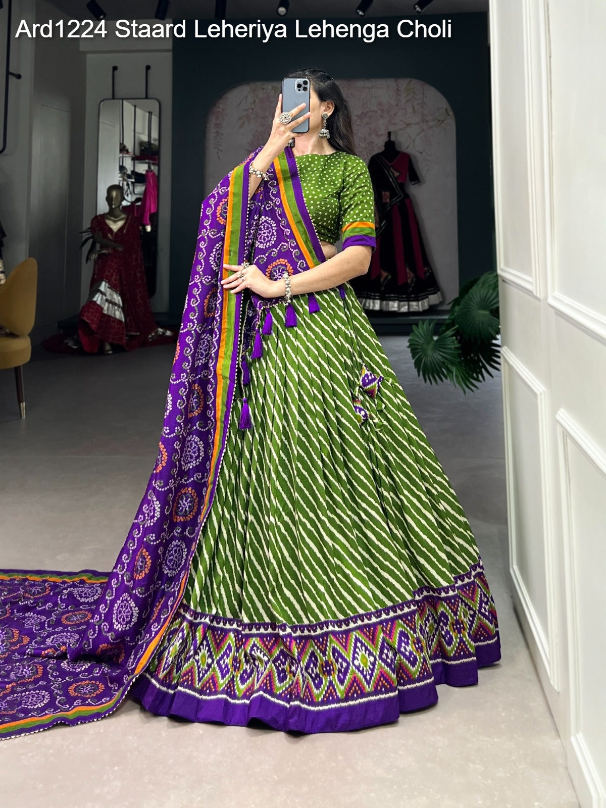 Ard1224 Staard Leheriya Lehenga Choli
