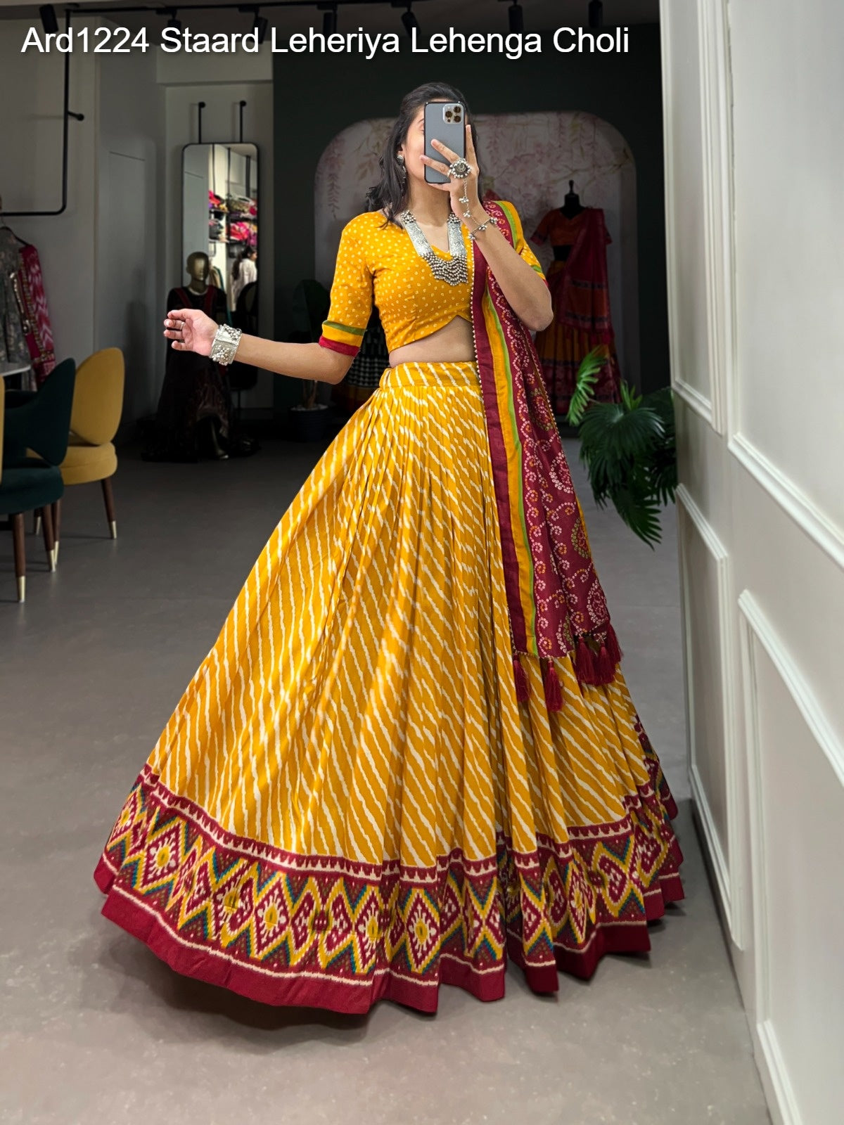 Ard1224 Staard Leheriya Lehenga Choli