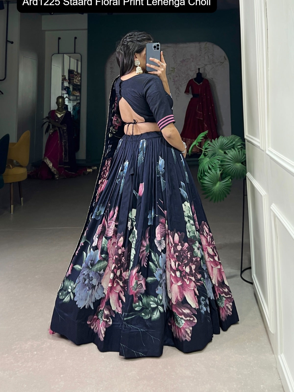 Ard1225 Staard Floral Print Lehenga Choli