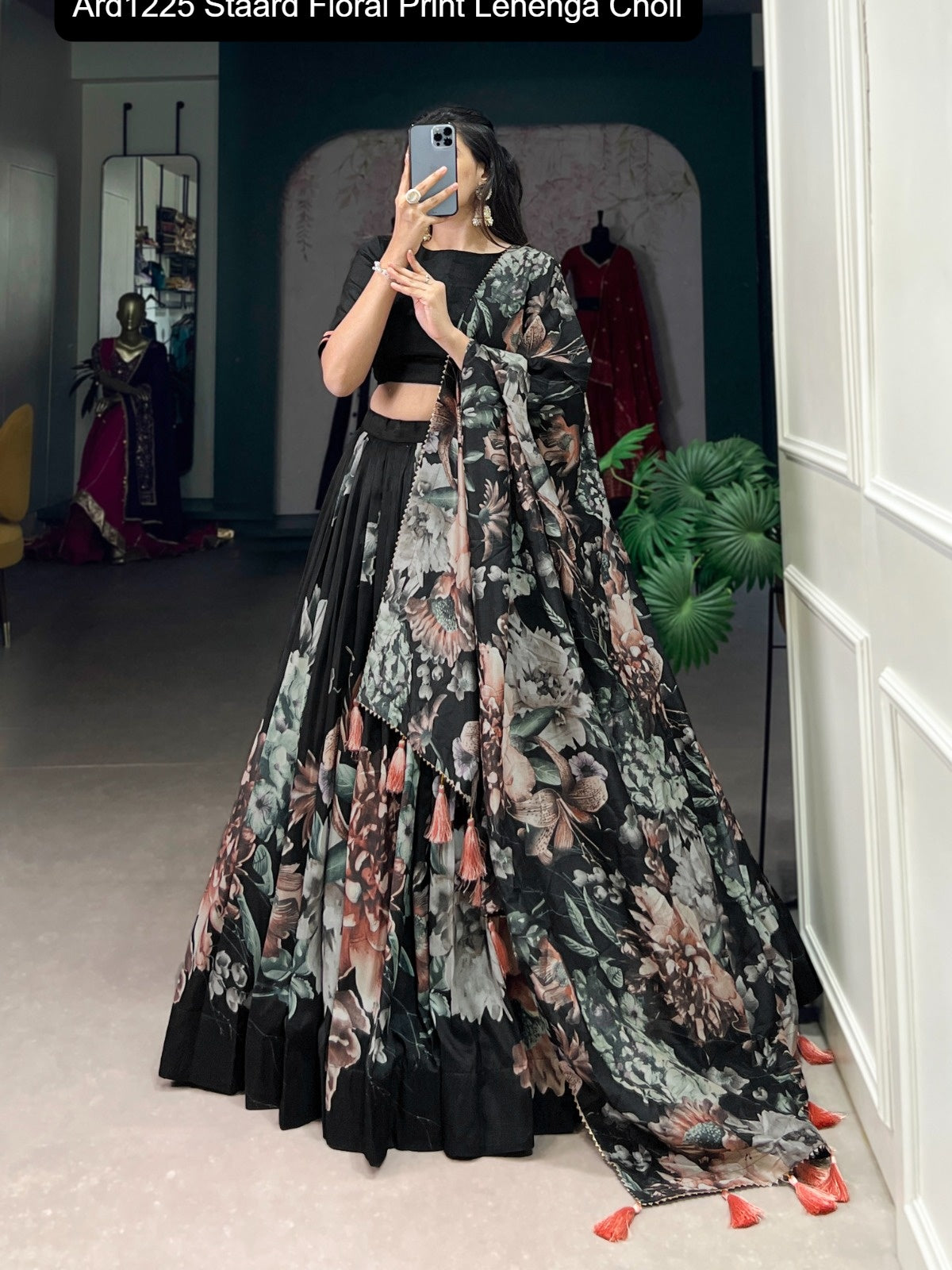 Ard1225 Staard Floral Print Lehenga Choli